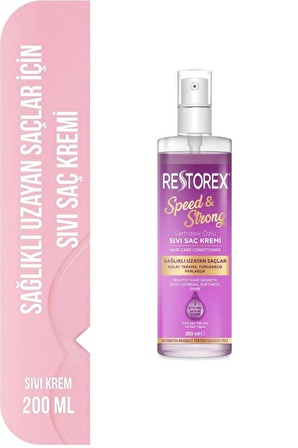 Restorex Sağlıklı Uzama Etkili Sıvı Saç Kremi Sprey 200 ml